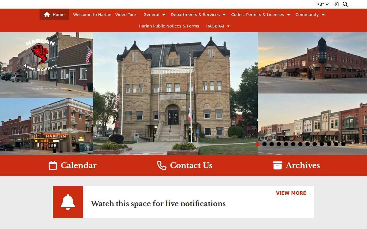 Harlan criminal history source on the official City of Harlan website