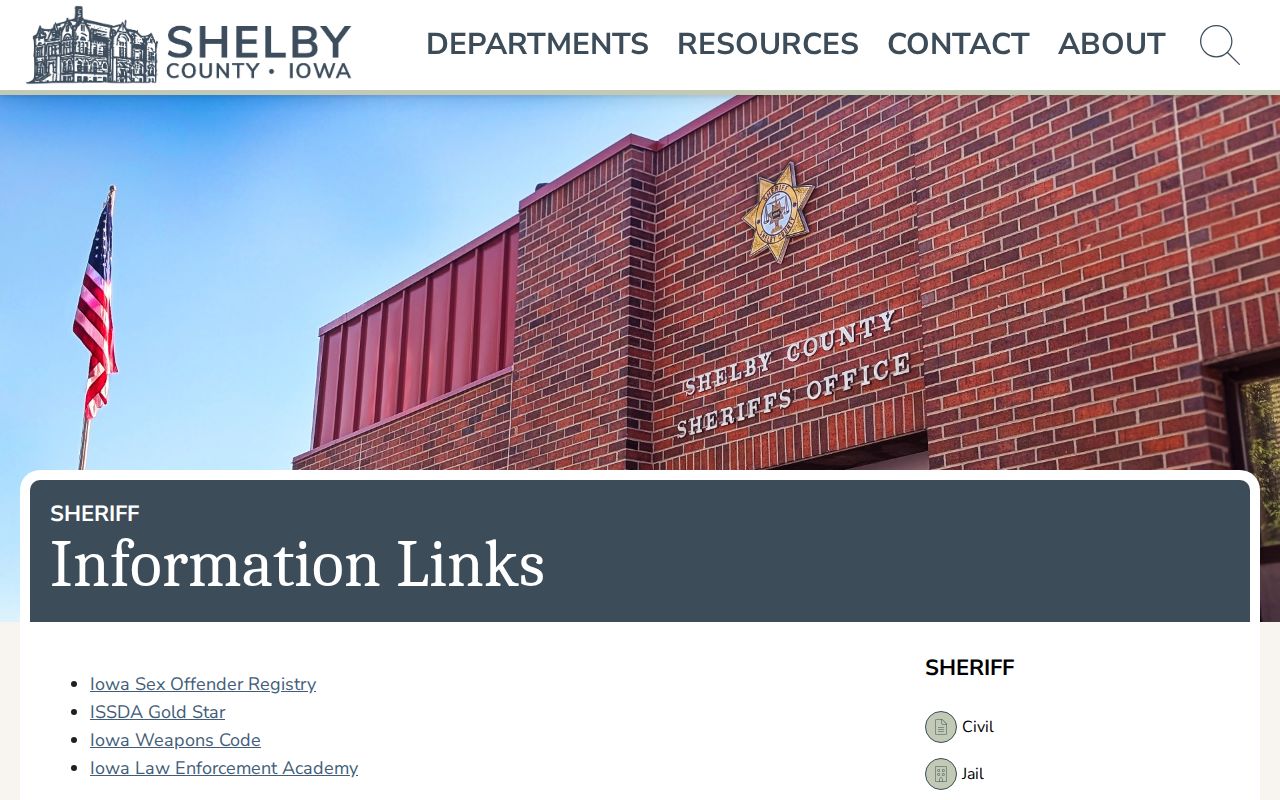 Shelby County sex offender registry link from the Sheriff’s Office